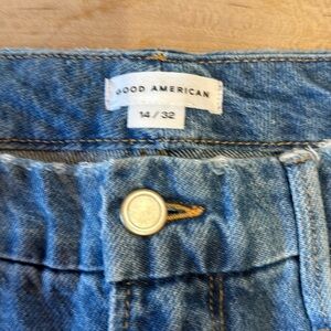 Good American jeans with distressing size 14